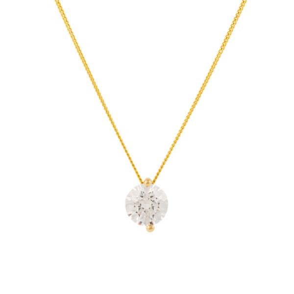 M09 . C14 GOLD . WHITE ZIRCON