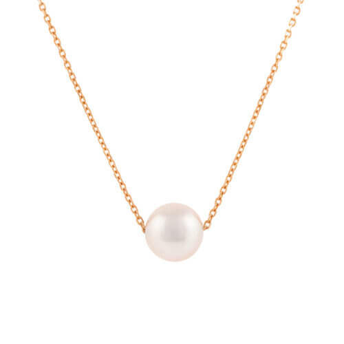 M22 . C14 PINK GOLD . FRESH WATER PEARL