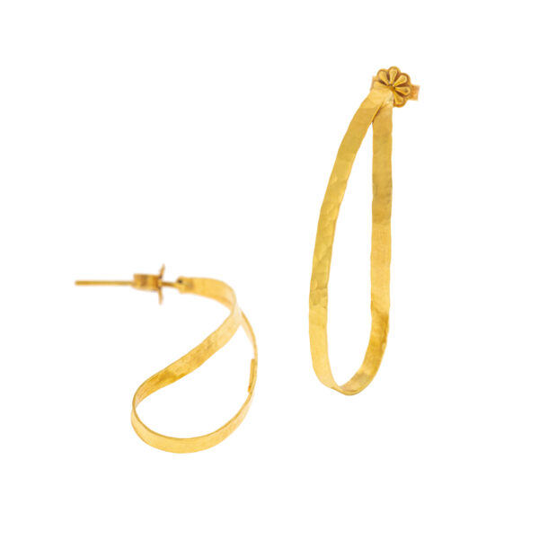 SK14 . C18 HANDMADE HALF GOLD RINGS