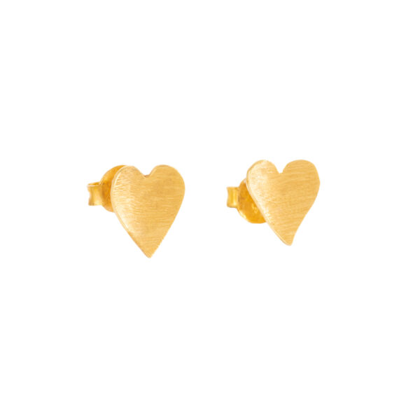SK50 . C18 GOLD HANDMADE HEARTS