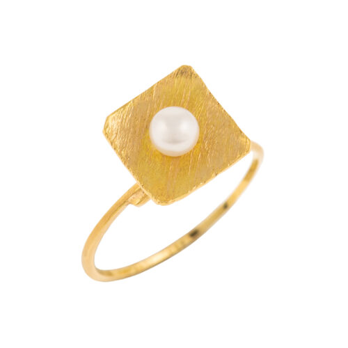 D48 . C18 GOLD . HANDMADE . PEARL